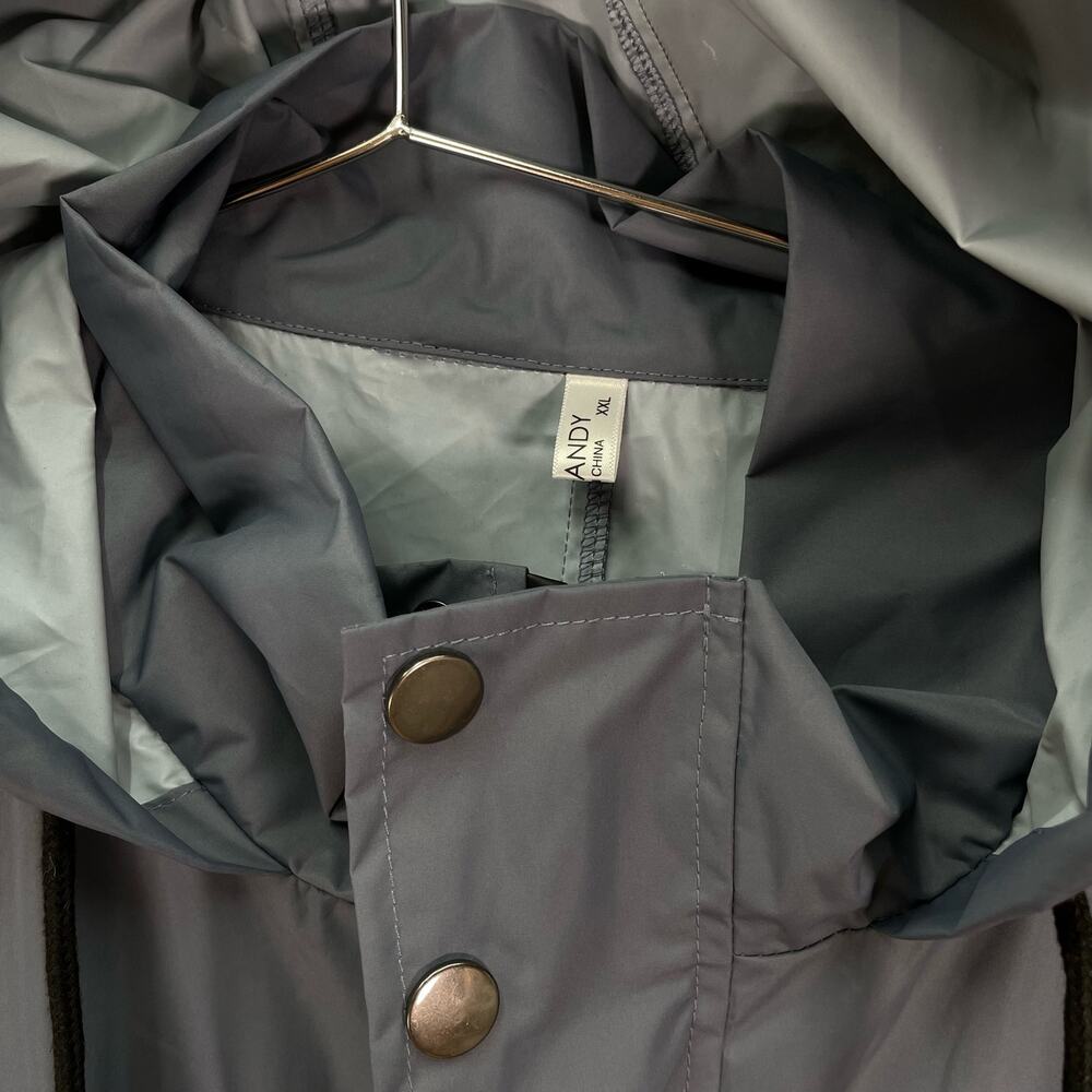 Coofandy Rain Jacket Lightweight Active Long Rain… - image 6